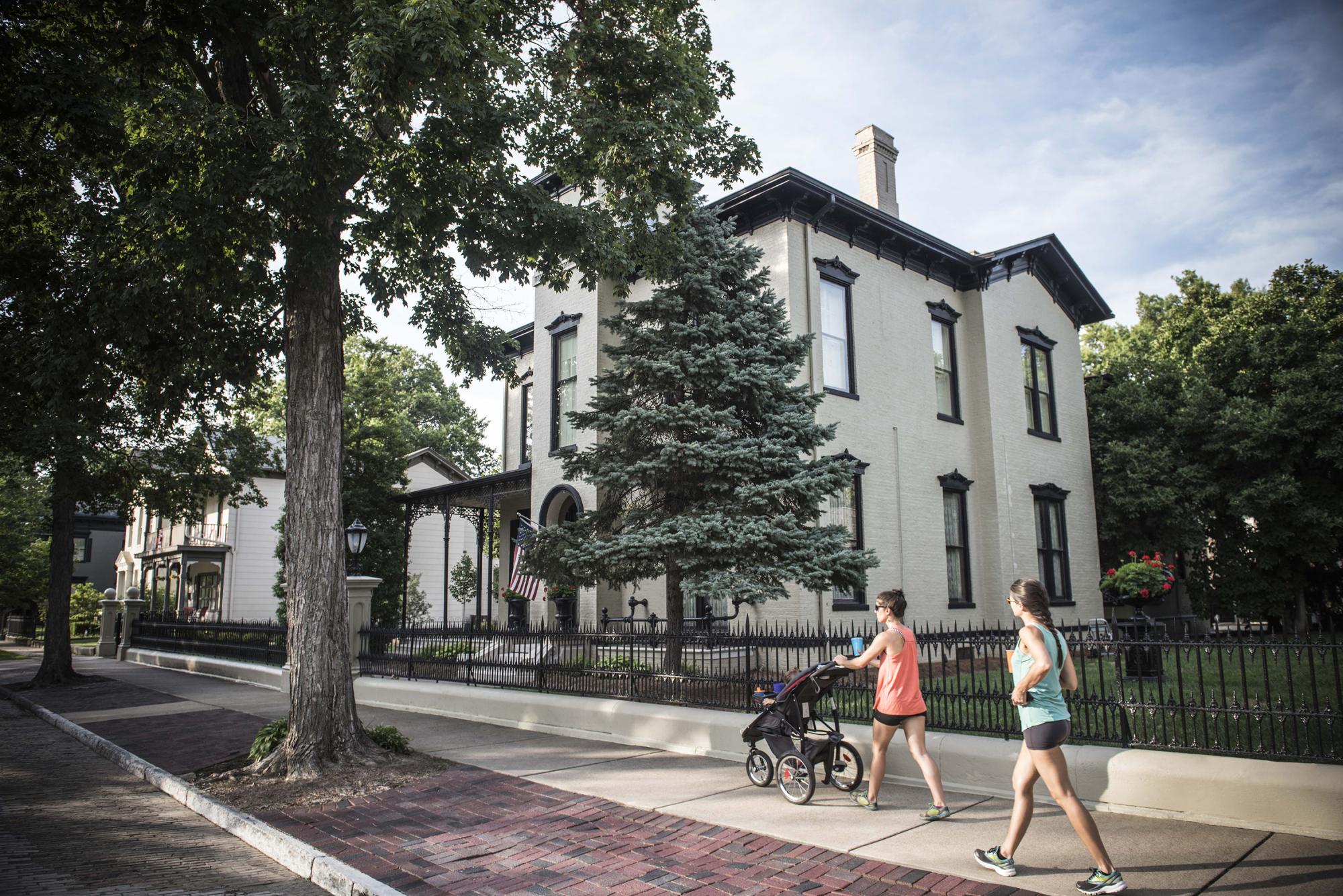 Evansville Indiana Riverside Historic District e is for everyone